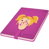 Дневник школьный Yes PU твердый HAHAHA 2, тиснение, печать на фигурном клапане (911480) - Pampik - 2