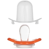 Пустушка симетрична Baboo Marine, 6+ міс., помаранчева (5-026) - Pampik - 3