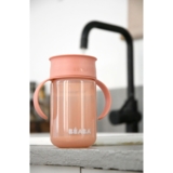 Поильник-непроливайка Beaba 360°, розовый, 340 мл (913571) - Pampik - 9