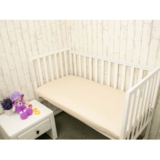 Простирадло дитяче Руно бязь 60х120 см бежеве (918.114_бежевий) - Pampik