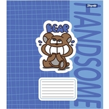 Набор тетрадей 1 Вересня Handsome, в косую линию, 12 листов, 25 шт. (766552) - Pampik