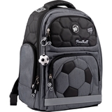 Рюкзак Yes S-87 Football, серый с черным (553877) - Pampik - 2