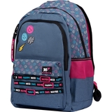 Рюкзак Yes TS-61 Beauty, голубой (555490) - Pampik