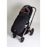 Конверт теплий Kaiser Toffee, з натуральної овчини, чорний (6512525) - Pampik - 7