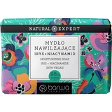 Мыло Barwa Natural Exper Ирис и ниацинамид, увлажняющее, 100 г - Pampik