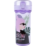 Бутылка для воды Yes Strong Girls, 430 мл, сиреневая (707629) - Pampik