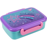 Ланч-бокс Yes Glamour, 420 мл, бирюзовый с фиолетовым (707932) - Pampik