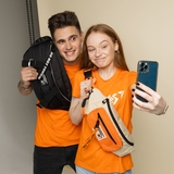 Сумка на пояс Yes SP-30 Yes DSGN Black, 53x21x12 см, чорна (559525) - Pampik - 3