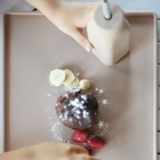 Килимок силіконовий MinikOiOi Mat Powder Grey (101250004) - Pampik - 2