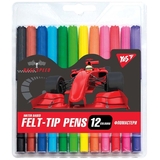 Фломастеры Yes Race legend, 12 цветов (650480) - Pampik