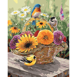 Картина за номерами ArtCraft Літній кошик 40x50 см (13134-AC) - Pampik
