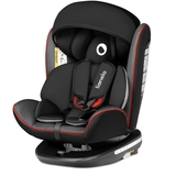 Автокрісло Lionelo Bastiaan Sporty Black з білою основою, чорне (LO-BASTIAAN SPORTY BLACK) - Pampik - 2