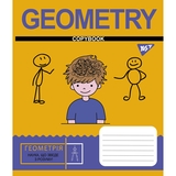 Тетрадь Yes Cool School Subjects, геометрия, A5, в клеточку, 48 листов - Pampik