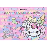 Пластилін восковий Kite Hello Kitty 12 кольорів 240 г (HK23-1086) - Pampik
