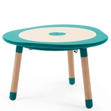 Детский игровой многофункциональный столик Stokke MuTable, бирюзовый (581705) - Pampik