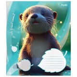 Тетрадь общая 1 Вересня Cute Forest Animal, А5, в косую линию, 12 листов (766298) - Pampik - 2