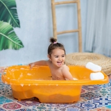 Ванна анатомічна Lorelli з підставкою, помаранчева (24830) - Pampik - 2