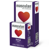 Презервативи Masculan Dotted Тип 2 з пухирцями 3 шт. - Pampik - 3