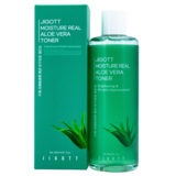 Тонер для обличчя Jigott Moisture Real Aloe Vera Toner Алое, 300 мл - Pampik