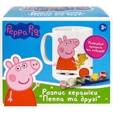 Набір для творчості Peppa Pig Розпис кераміки Пеппа та друзі (122822) - Pampik
