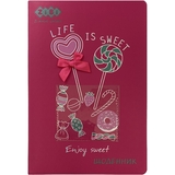 Щоденник шкільний ZiBi Coctail В5 48 аркушів малиновий (ZB.13225-29) - Pampik