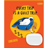 Набор тетрадей общих 1 Вересня Love Cats, A5, в линию, 48 листов, 10 шт. (766027) - Pampik - 4