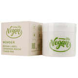 Пады увлажняющие для лица Tony Moly Wonder Vegan Label Ceramide Mochi Toner Pad, 120 шт. - Pampik