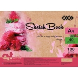 Скетчбук ZiBi Art Line А4 40 листов малиновый (ZB.1485) - Pampik