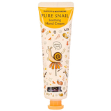 Крем для рук Skinpastel Pure Snail Soothing Hand Cream, заспокійливий, 60 мл - Pampik