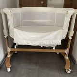 Дитяче ліжечко-люлька BabyGO 2 в 1 Amila, бежеве (4151) - Pampik - 3