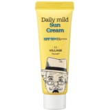 Сонцезахисний щоденний крем Village 11 Factory Daily Mild Sun Cream, SPF 50 + PA ++++, 50 мл - Pampik
