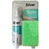 Пена-очиститель для спортивной обуви Silver, 125 мл + Губка - Pampik