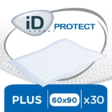 Одноразові гігієнічні пелюшки iD Protect Plus, 60x90 см, 30 шт. - Pampik - 2
