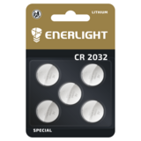 Батарейки Enerlight Lithium CR 2032, 5 шт. (4823093504080) - Pampik