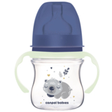 Бутылочка для кормления Canpol babies Easystart Sleepy Koala, антиколиковая, 120 мл, голубой (35/236_blu) - Pampik