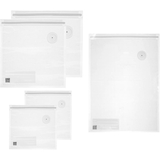 Набір багаторазових вакуумних пакетів Guzzini Kitchen Active Design Save-it, 5 шт, прозорий - Pampik