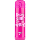 Термос Yes Happy Girls, 420 мл, розовый (707573) - Pampik
