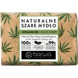 Натуральне гіпоалергенне мило Barwa з олією конопель, 90 г - Pampik