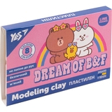 Пластилин Yes Line Friends, 8 цветов, 160 г (540631) - Pampik