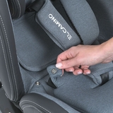 Автокресло El Camino EVOLUTION 2 ME 1045-1 Royal Dark Gray темно-серое (25863) - Pampik - 7