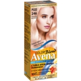 Cтійка крем-фарба для волосся Avena Blond Color тала вода 246, 138 мл - Pampik