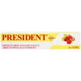 Зубная паста President Junior Toothpaste Wild Strawberry 6+, 50 мл - Pampik