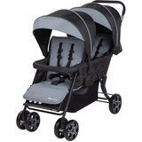 Прогулянкова коляска для двійні Bebe Confort Teamy, Shadow Block, чорна (1151060210) - Pampik