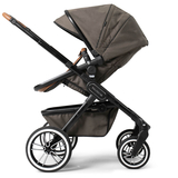 Універсальна коляска 2 в 1 Teutonia Trio 2.0 Urban Coyote, темно-коричнева - Pampik - 2