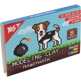 Пластилин Yes 8 Bit UA, 8 цветов, 160 г (540644) - Pampik