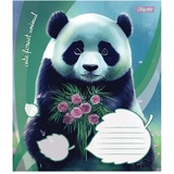 Тетрадь общая 1 Вересня Cute Forest Animal, А5, в косую линию, 12 листов (766298) - Pampik - 4