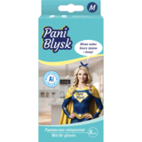 Перчатки нитриловые Pani Blysk, размер M, 8 шт. - Pampik