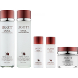 Набор для ухода за лицом Jigott Snail Moisture Skin Care 3 Set Муцин улитки - Pampik
