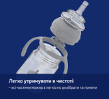 Кружка-непроливайка Lovi Моя перша кружка з трубочкою та обтяжувачем, 150 мл, зелений (35/364) - Pampik - 3