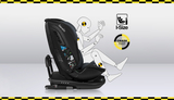 Автокрісло Lionelo Bastiaan RWF i-Size Grey Stone, чорно-сіре (LO-BASTIAAN RWF I-SIZE GREY STONE) - Pampik - 6